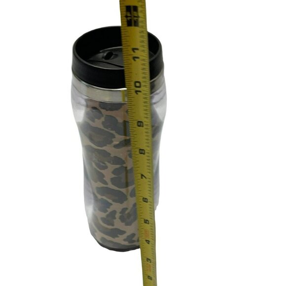 Cook’s Tools Leopard Print  Travel Mug With Lid - Picture 2 of 6